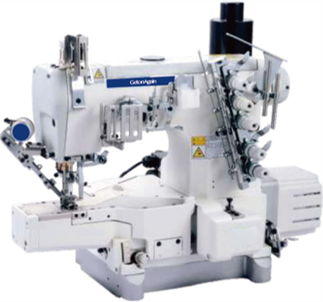 High-speed Cylinder- bed Interlock Sewing Machine With Auto-trimmer
