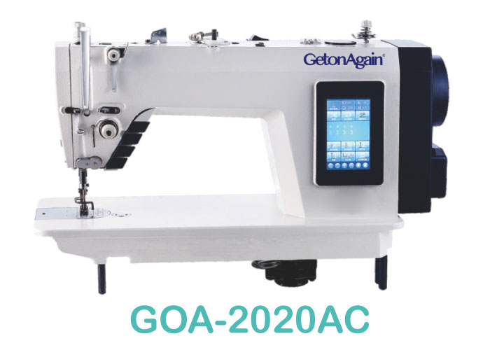 Touch Screen Single Stepping Motor Computerized Pattern Lockstitch Machine