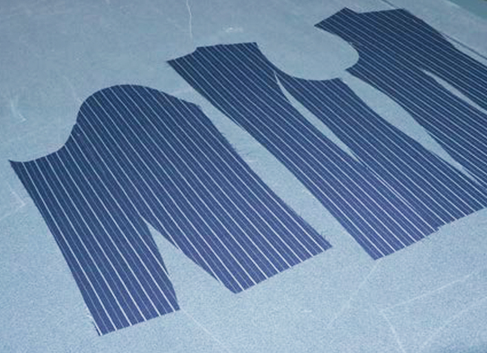 Stripe and Plaid Matching Cutting Machine