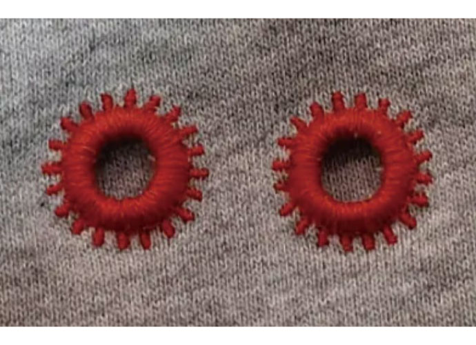 Computerized Automatic Punching and Grommet Eyelet Machine