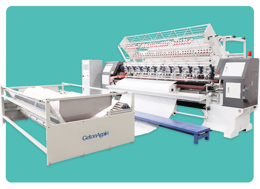 Computerized Multi-needle Shuttle Quilting Machine (Flying Shuttle-Model N)
