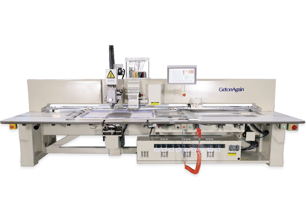 Fully Automatic Embroidery + Sewing Integrated Machine