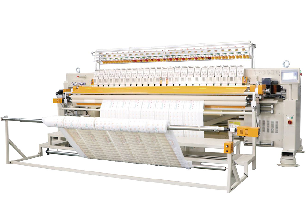 Mattress Border Multi-color Automatic Quilting Embroidery Cutting Machine