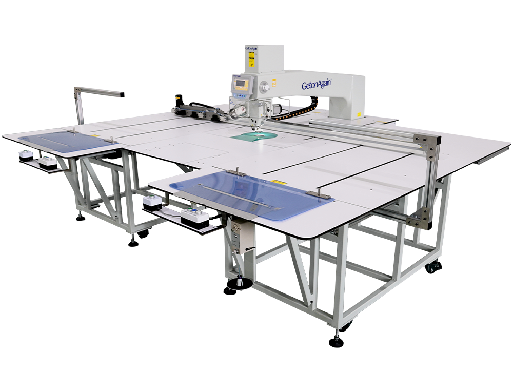Fully Automatic 360° Template Sewing Machine (Auto-feeding)