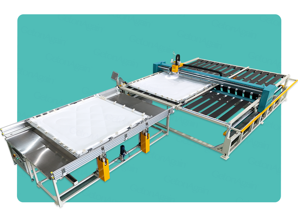 Computerized Single Head Quilting Machine - Frame Type (Belt Support)