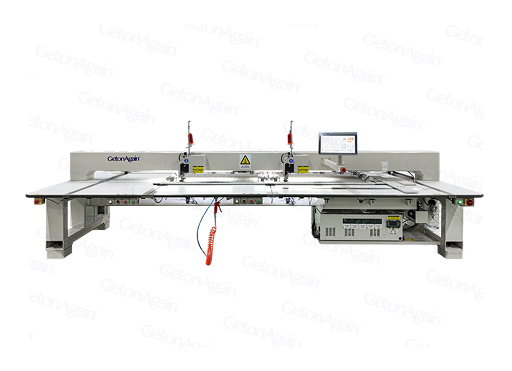 Fully Automatic Dual-Head Leather Sewing Machine