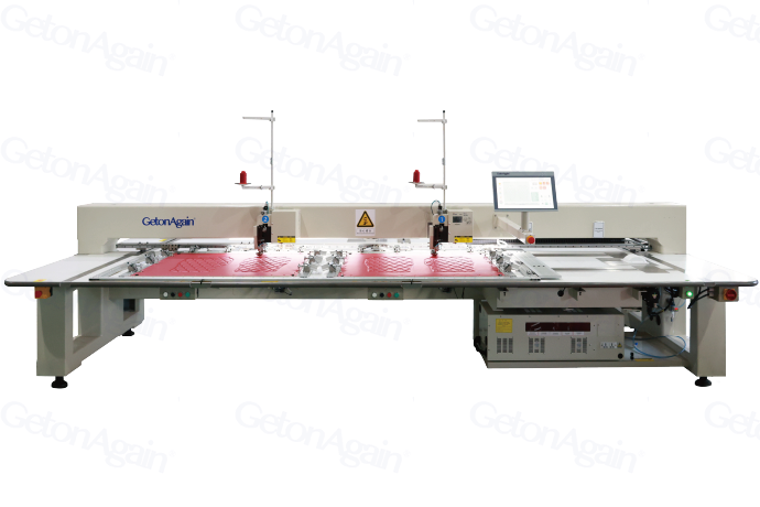 Fully Automatic Dual-Head Leather Sewing Machine